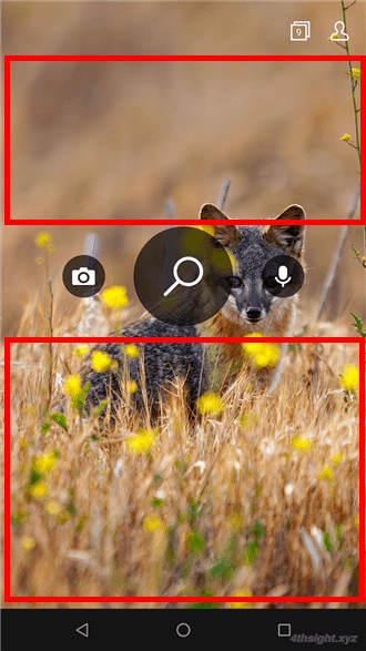 Android端末の壁紙にBing検索の日替わり写真を表示する方法。