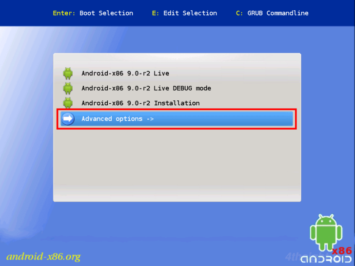Hyper-V仮想マシンに「Android-x86」をインストールする方法。