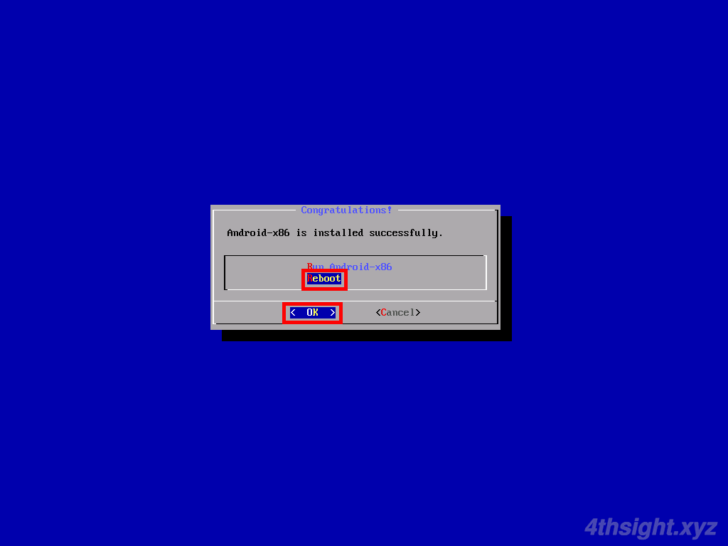 Hyper-V仮想マシンに「Android-x86」をインストールする方法。