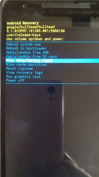 Android端末の初期化方法は3種類あります。。