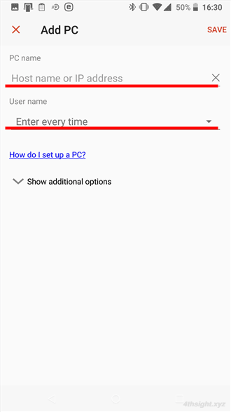 スマホからWindowsにリモートデスクトップするなら「Remote Desktop」アプリ。
