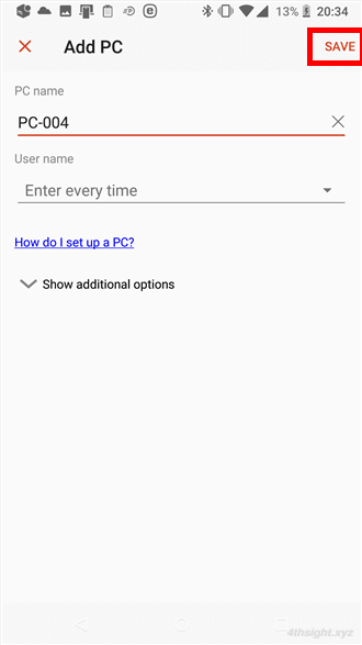 スマホからWindowsにリモートデスクトップするなら「Remote Desktop」アプリ。