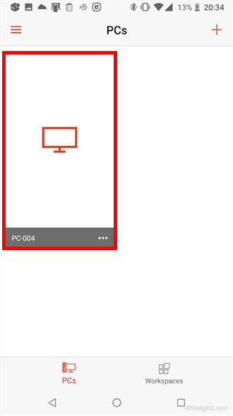 スマホからWindowsにリモートデスクトップするなら「Remote Desktop」アプリ。