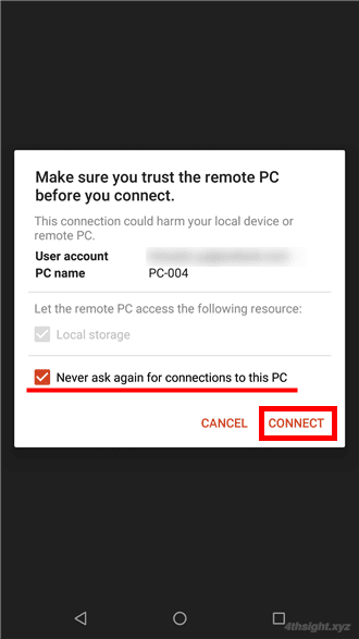 スマホからWindowsにリモートデスクトップするなら「Remote Desktop」アプリ。