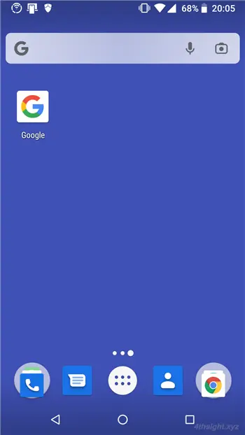 Android端末で画面の表示サイズを微調整する方法。