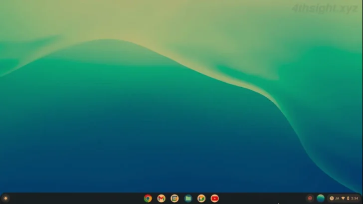 ChromeOS（Chromebook）の画面を夜間モードで目に優しい表示にする方法。