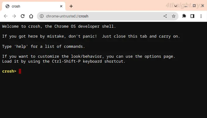 ChromeOS（Chromebook）でハードウェアやネットワークの使用状況や正常性をチェックする方法。