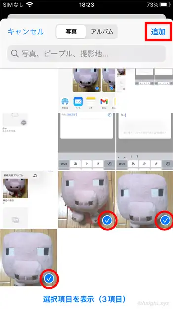 iPhoneで家族や友人と写真や動画を共有する方法（共有アルバム）。